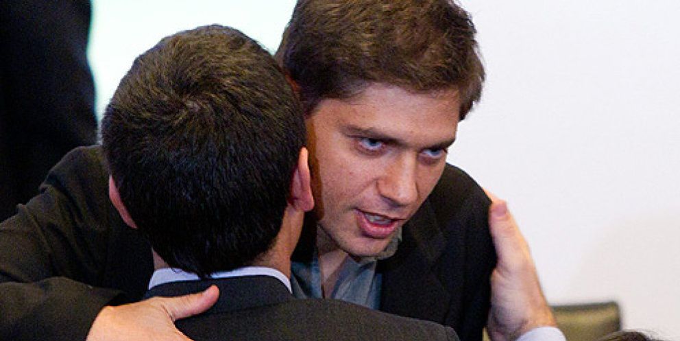 Foto: Máximo Kirchner y Axel Kicillof se quedan con el botín millonario de YPF