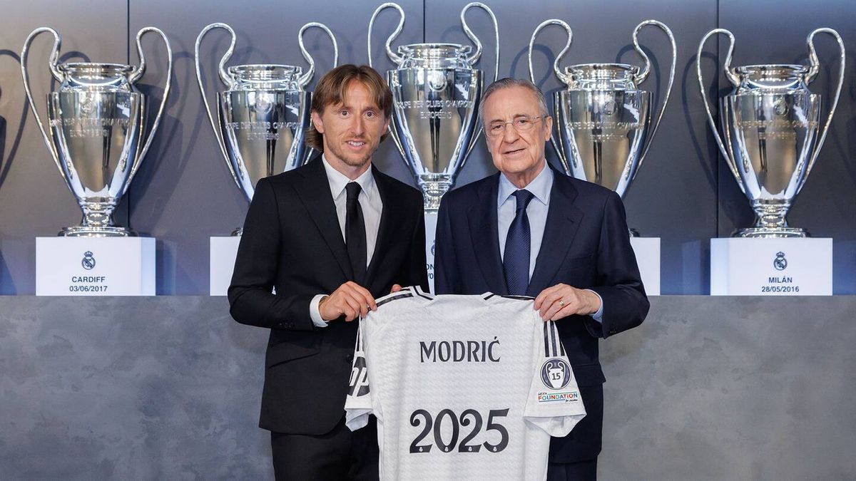El Real Madrid oficializa la renovación de Luka Modric hasta 2025