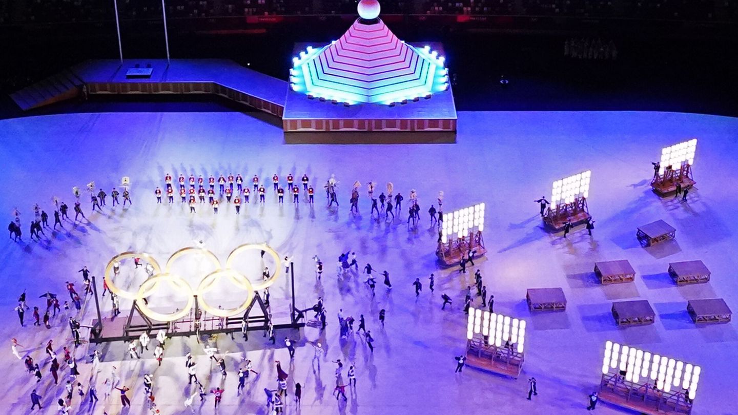 Un momento de la inauguración de los Juegos Olímpicos (Reuters)
