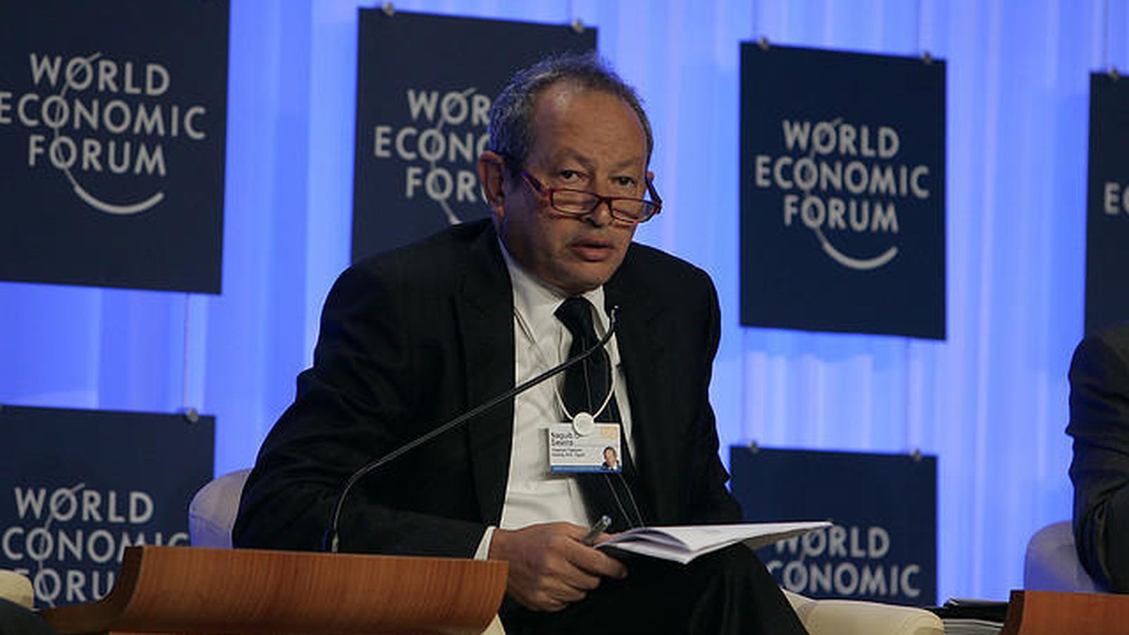 Foto: El magnate egipcio Naguib Sawiris. (Wikipedia)