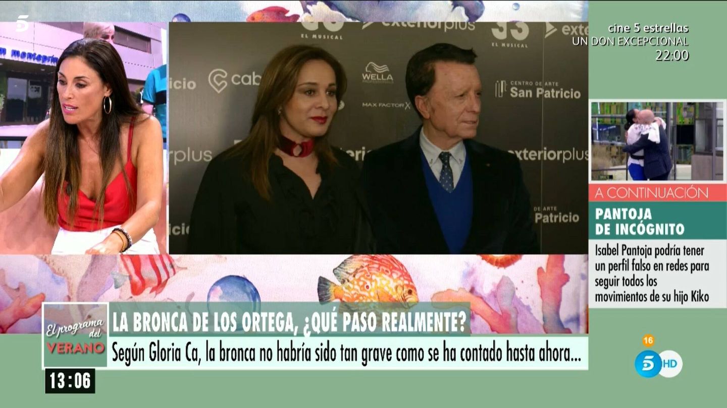Isabel Rábago, en 'El programa del verano'. (Telecinco)