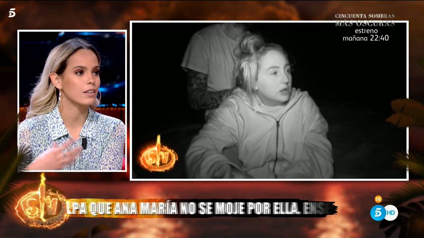 Gloría Camila, en 'Supervivientes '. (Mediaset España)