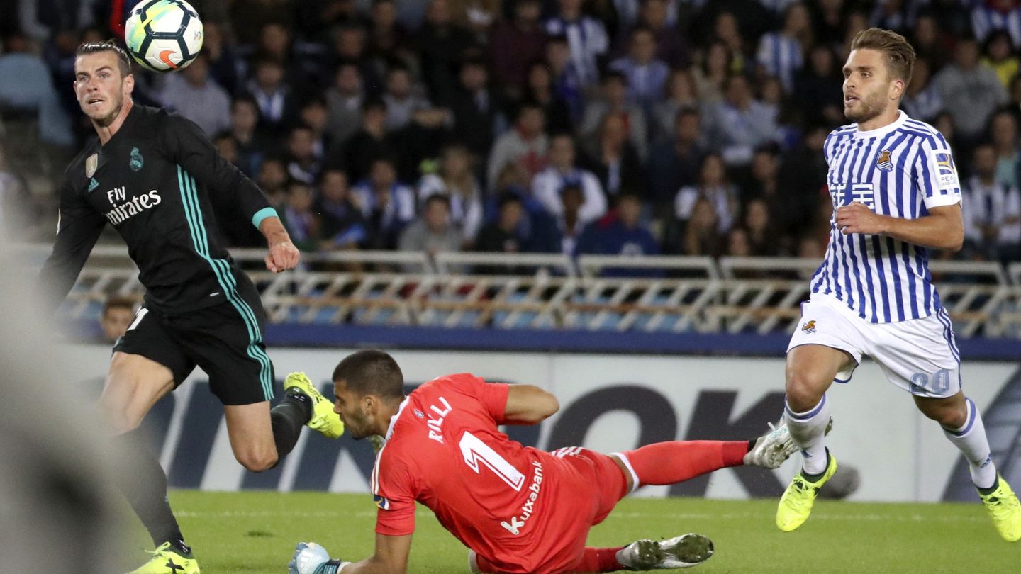 El tanto de Bale fue una muestra de todas sus virtudes: velocidad, potencia y gol. (EFE)
