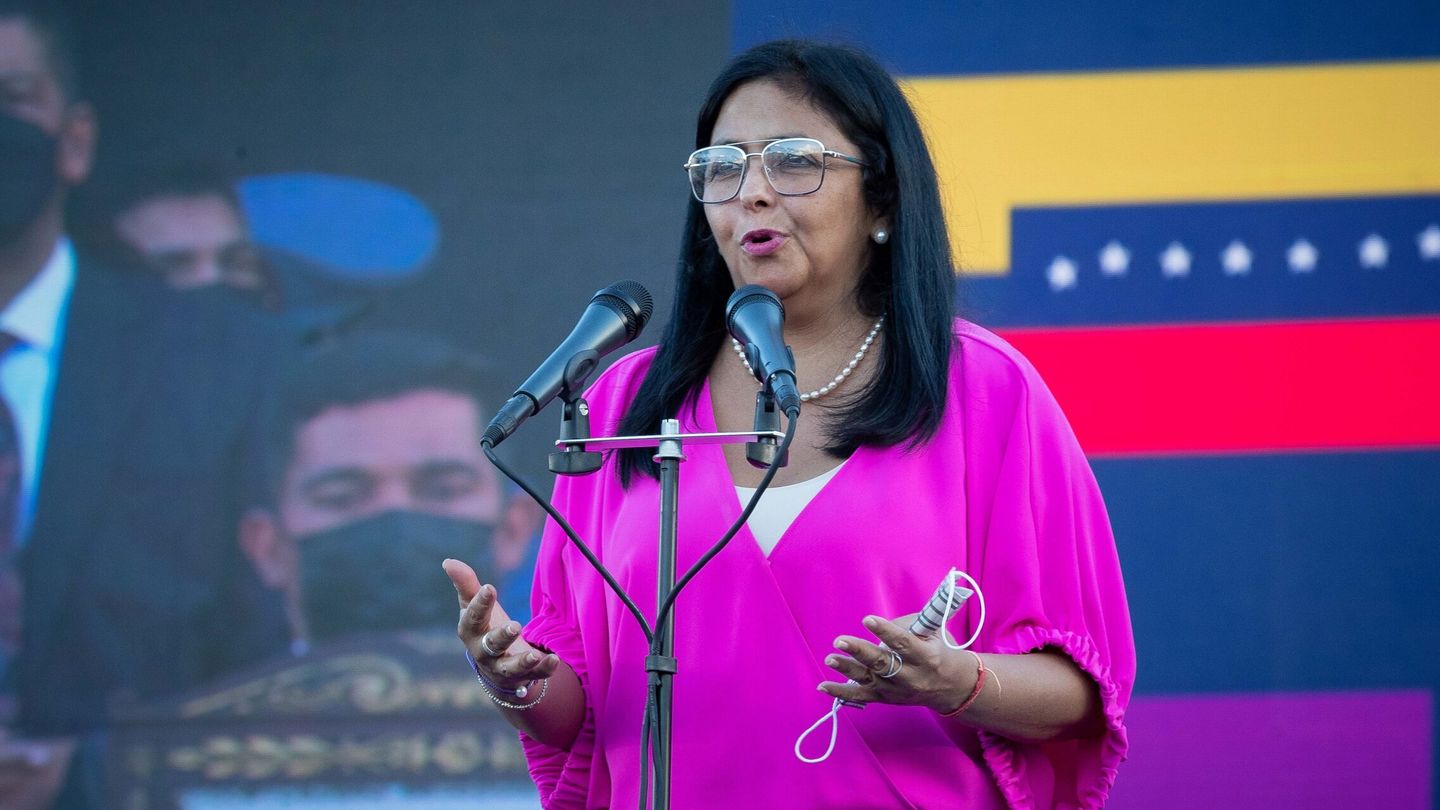 La vicepresidenta de Venezuela, Delcy Rodríguez. (EFE)