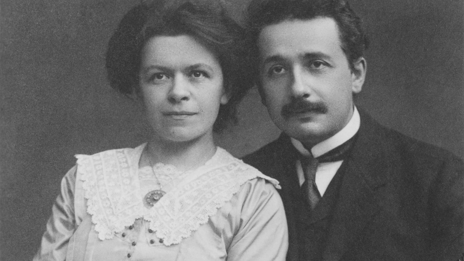 Foto: Mileva Maric y Albert Einstein, 1912