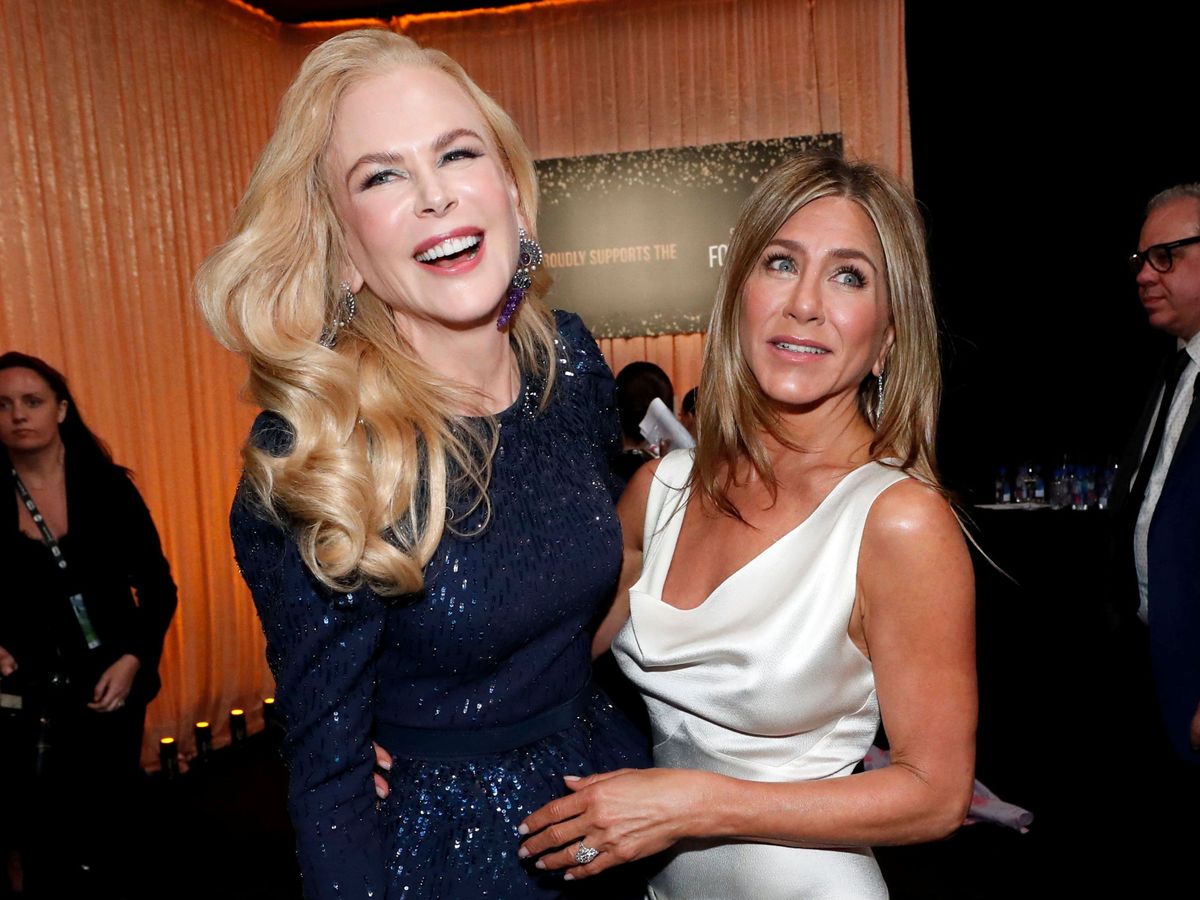 Foto: Nicole Kidman y Jennifer Aniston. (Reuters)