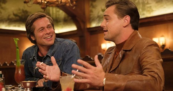 Foto: Brad Pitt y Leonardo DiCaprio en 'Érase una vez en... Hollywood'. (Sony Pictures)