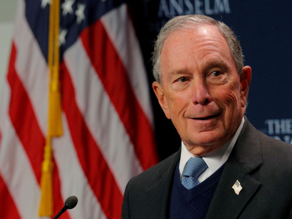 Foto: El magnate de los medios y exalcalde de Nueva York, Michael Bloomberg. (Reuters)