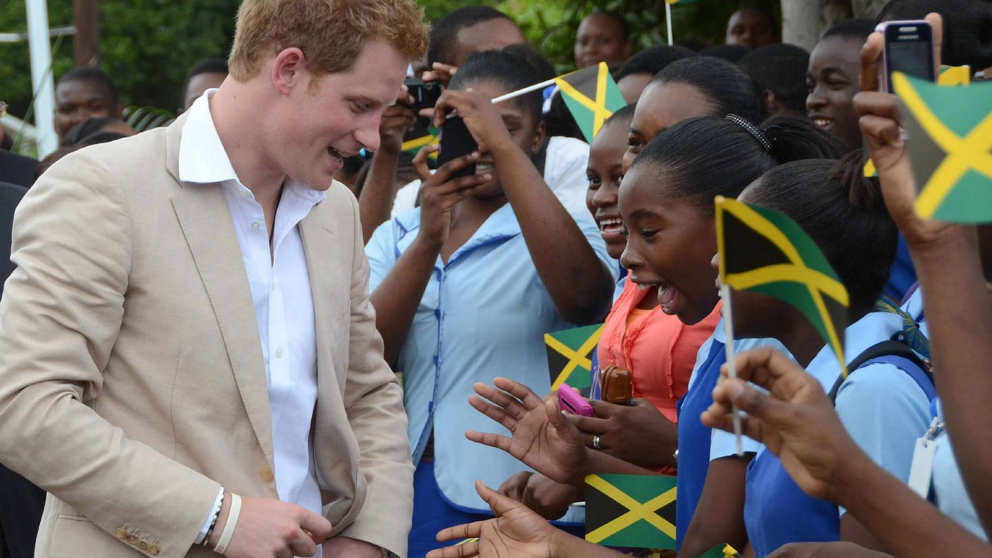 Harry, en Jamaica en 2013. (EFE/EPA/Rudolph Brown)