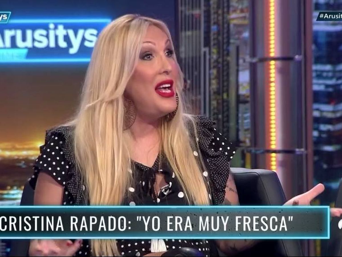Foto: Cristina Rapado en el programa de Alfonso Arús. (Antena 3).