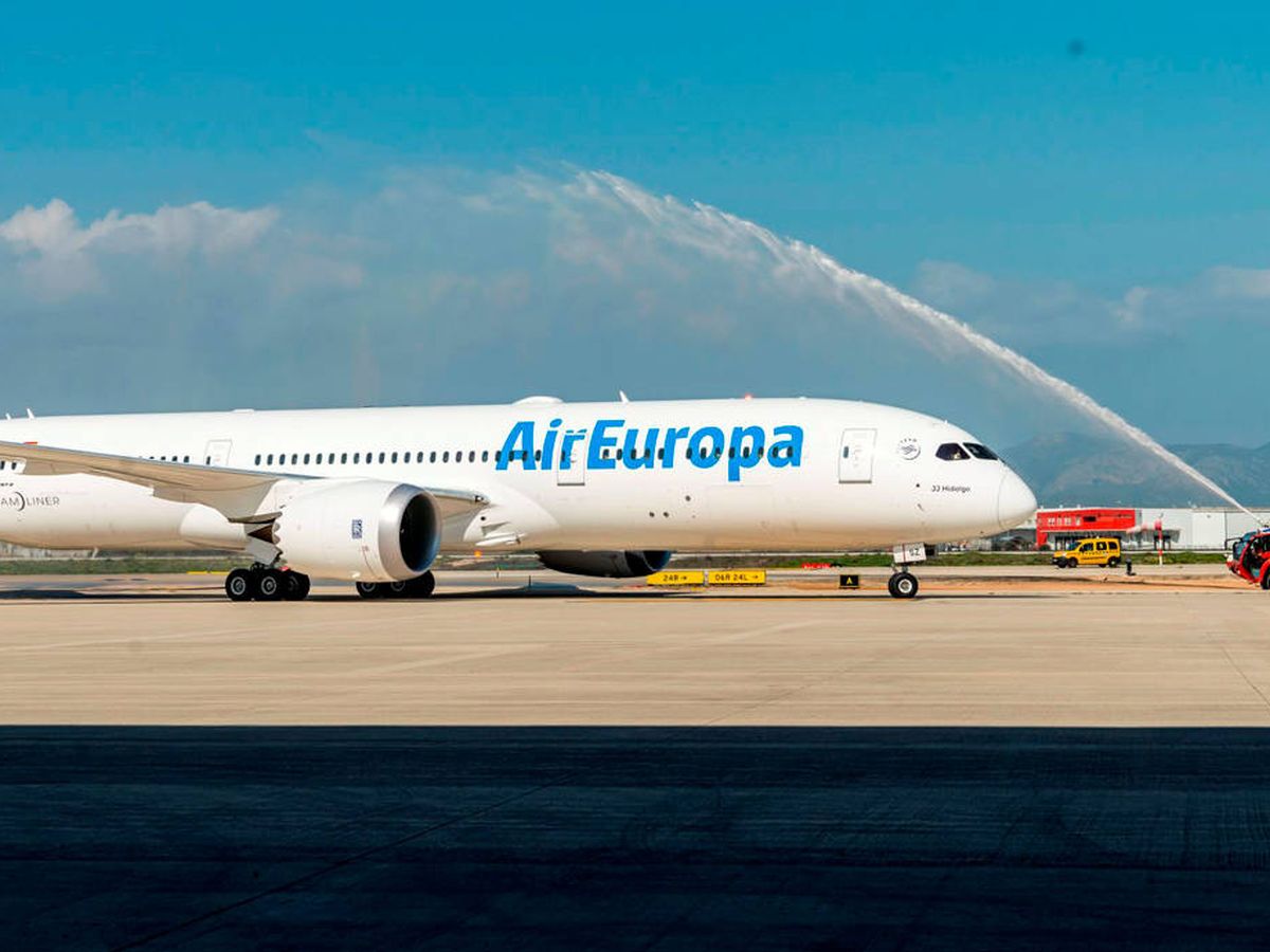 Foto: Avión de Air Europa. (EFE)