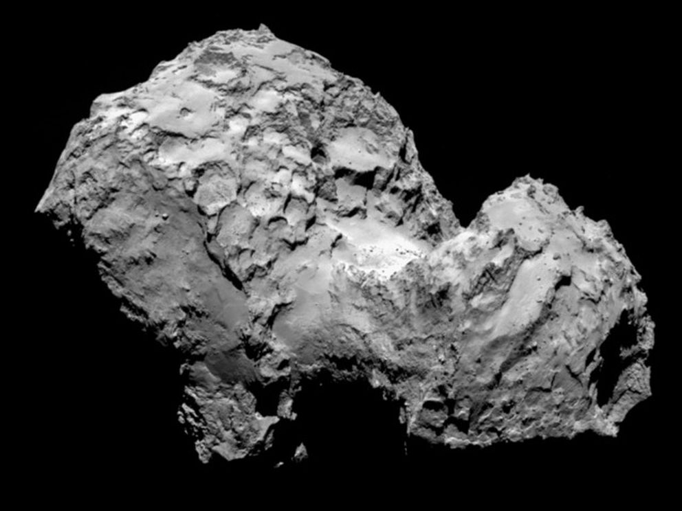Imagen del cometa 67P