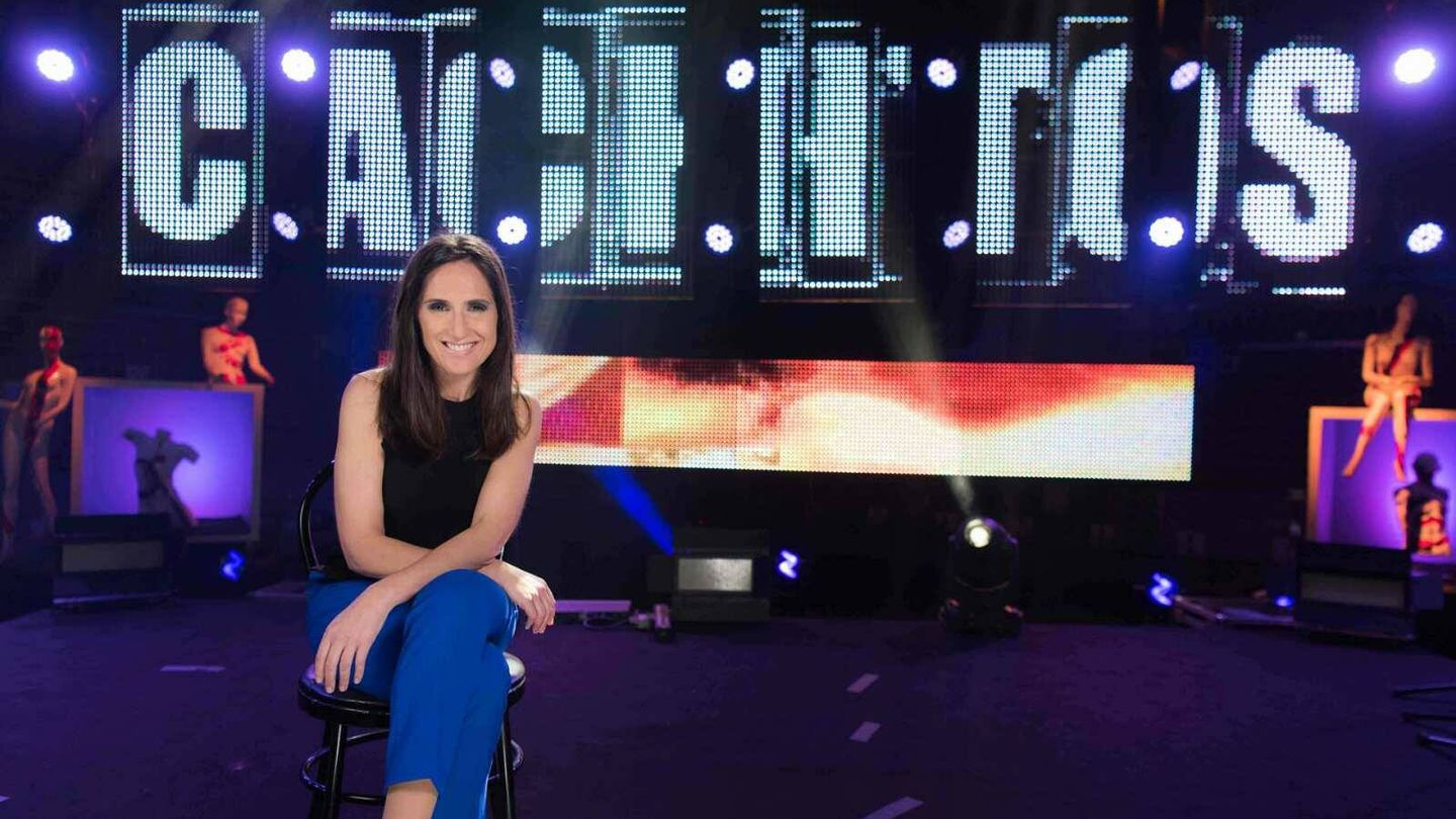 Virginia Díaz, presentadora de 'Cachitos'. (TVE)