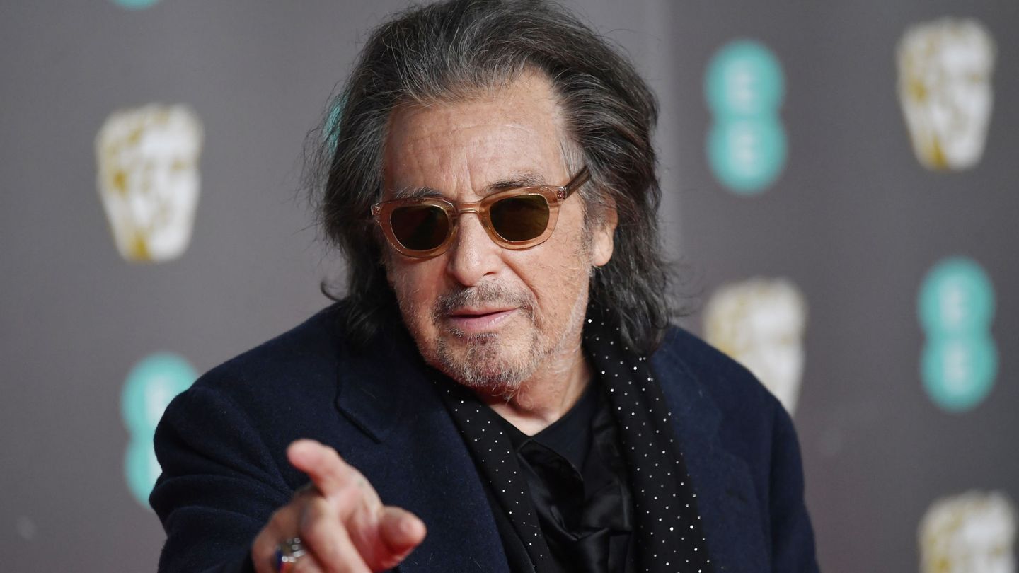 Al Pacino, en los premios Bafta, en febrero de 2020. (Reuters)