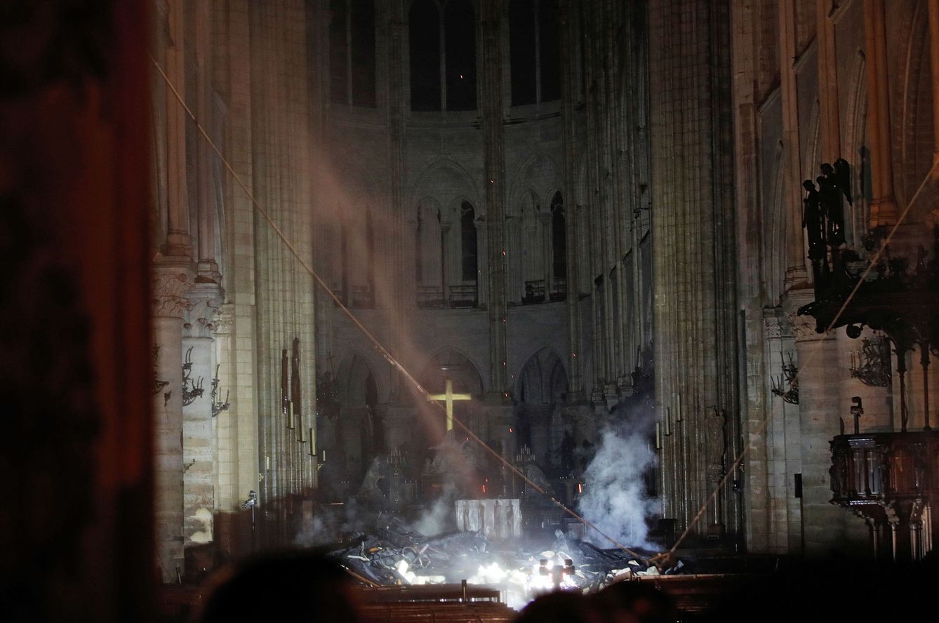 Interior de Notre Dame. (Reuters)