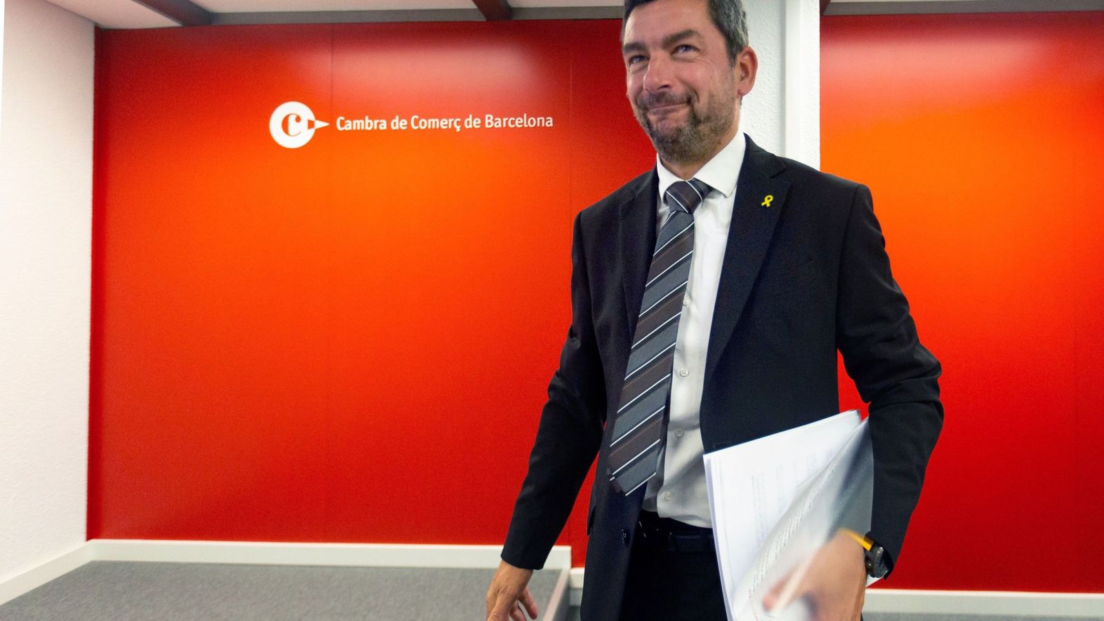Foto: El presidente de la Cámara de Comercio de Barcelona, Joan Canadell. (EFE)