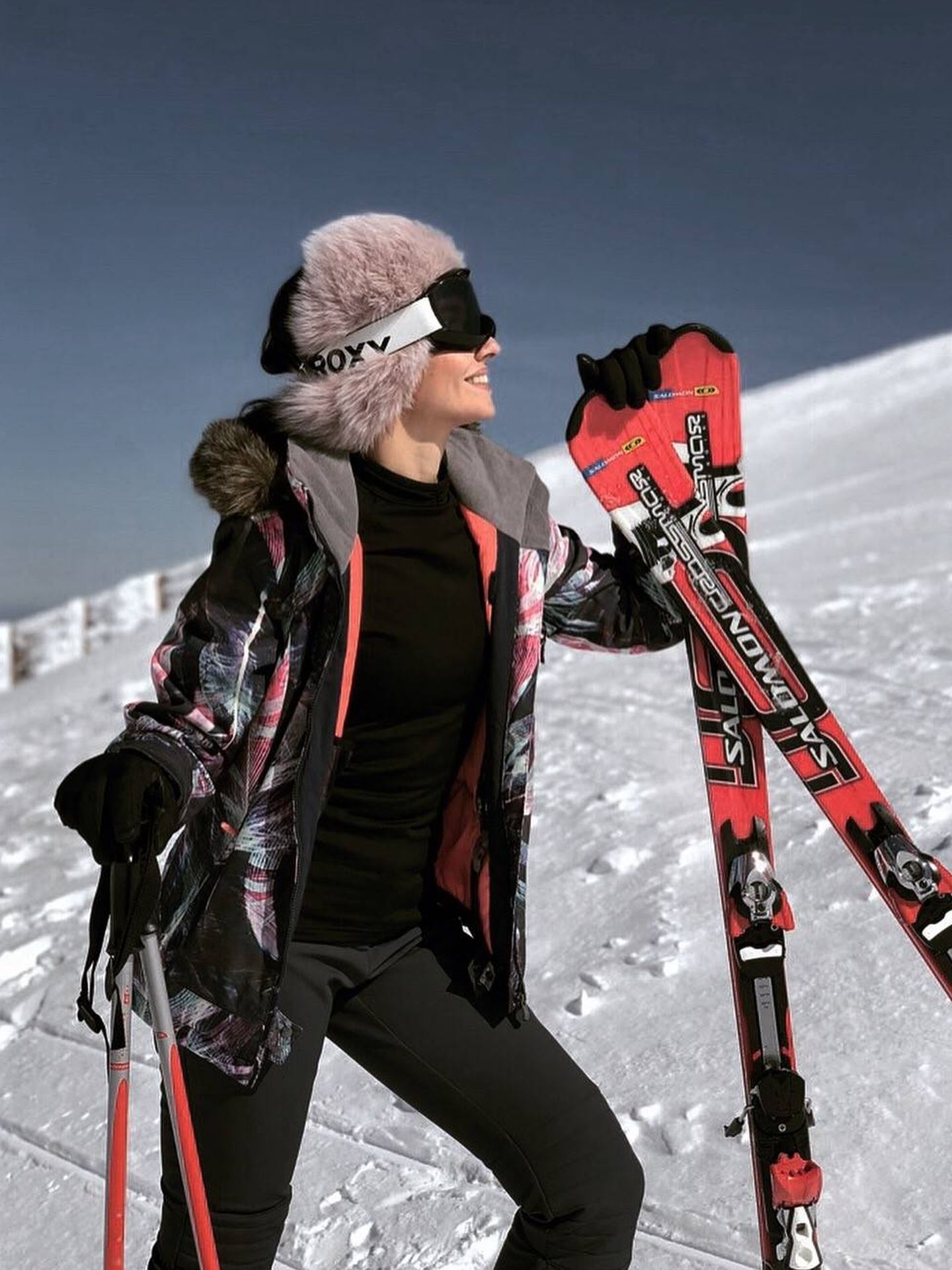 La pasión de la it girl Silvia Rodríguez es esquiar. (Cortesía Go Talents)