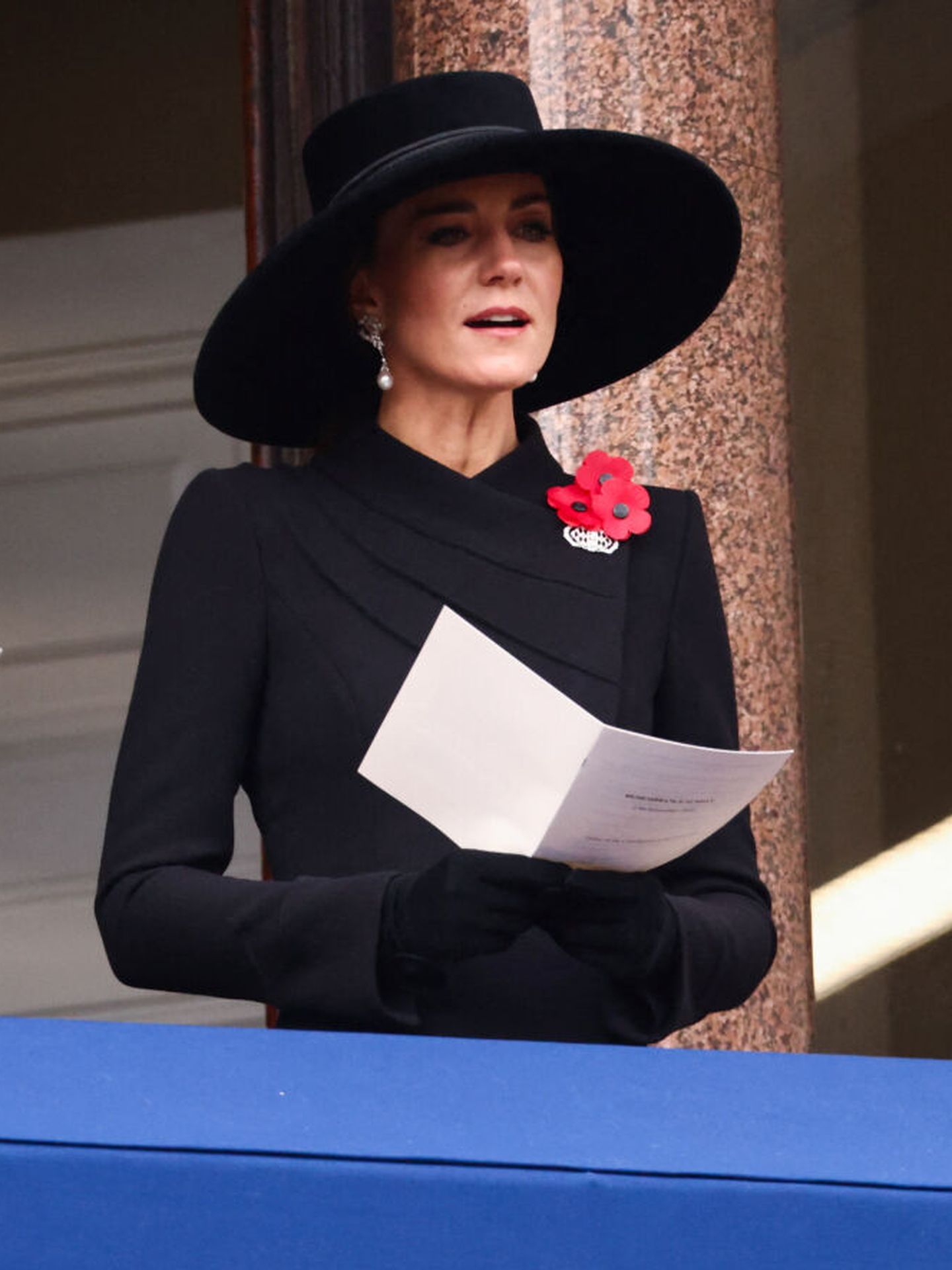 La princesa de Gales en el Día del Recuerdo. (Reuters/Henry Nicholls)