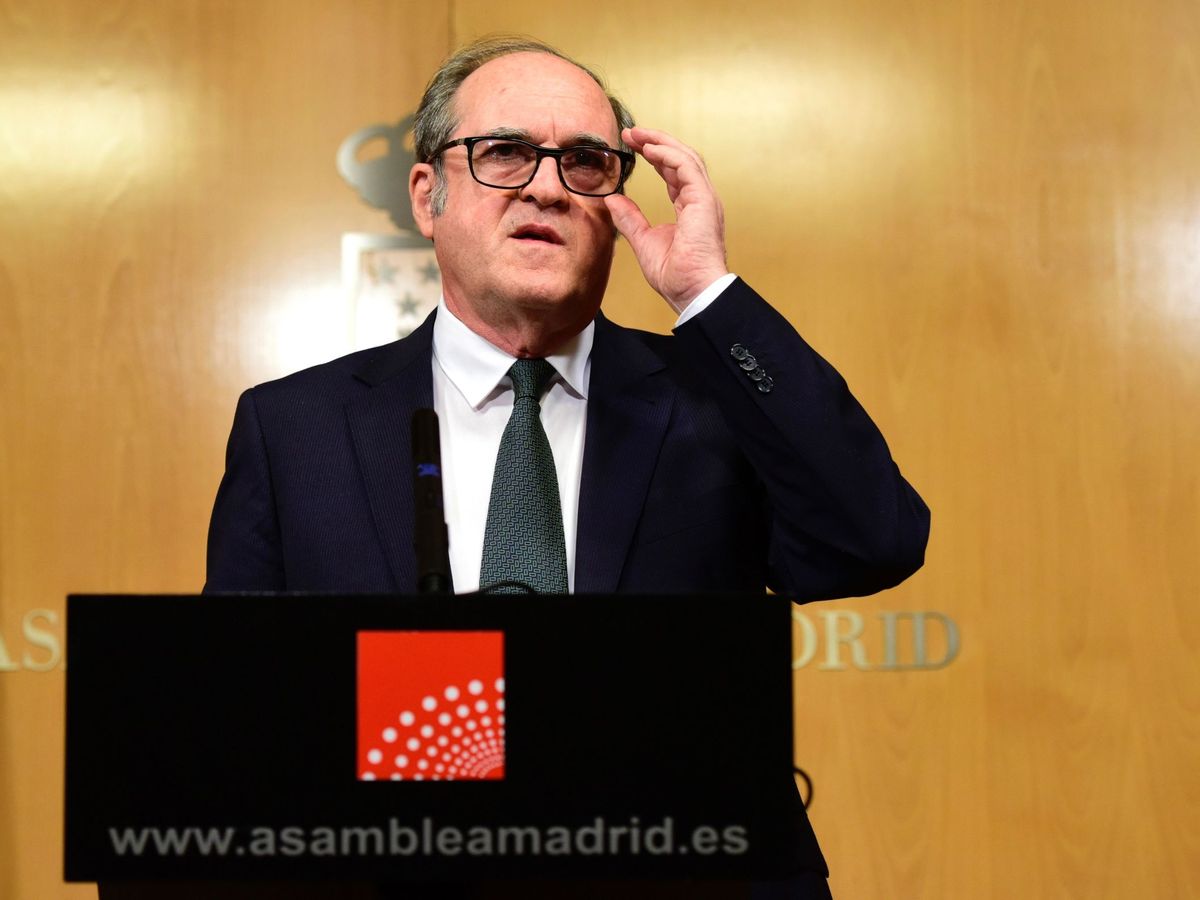 Foto: El portavoz del PSOE en la Asamblea de Madrid, Ángel Gabilondo. (EFE)