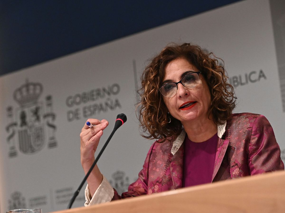 Foto: La ministra de Hacienda, María Jesús Montero. (EFE/Fernando Villar)