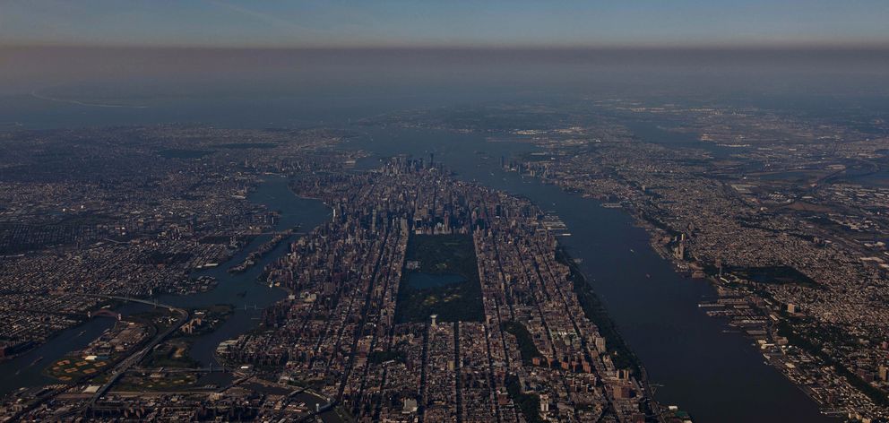 Vista aérea de la ciudad. (Reuters)