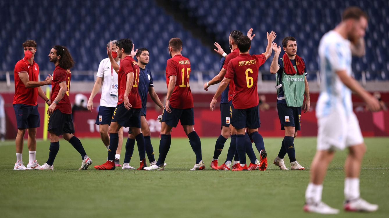 Foto: España sufrió para alcanzar los cuartos de final. (Reuters)
