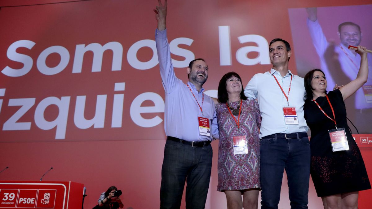 Gestos de tensión e incomodidad frente a las palabras de unidad en el nuevo PSOE