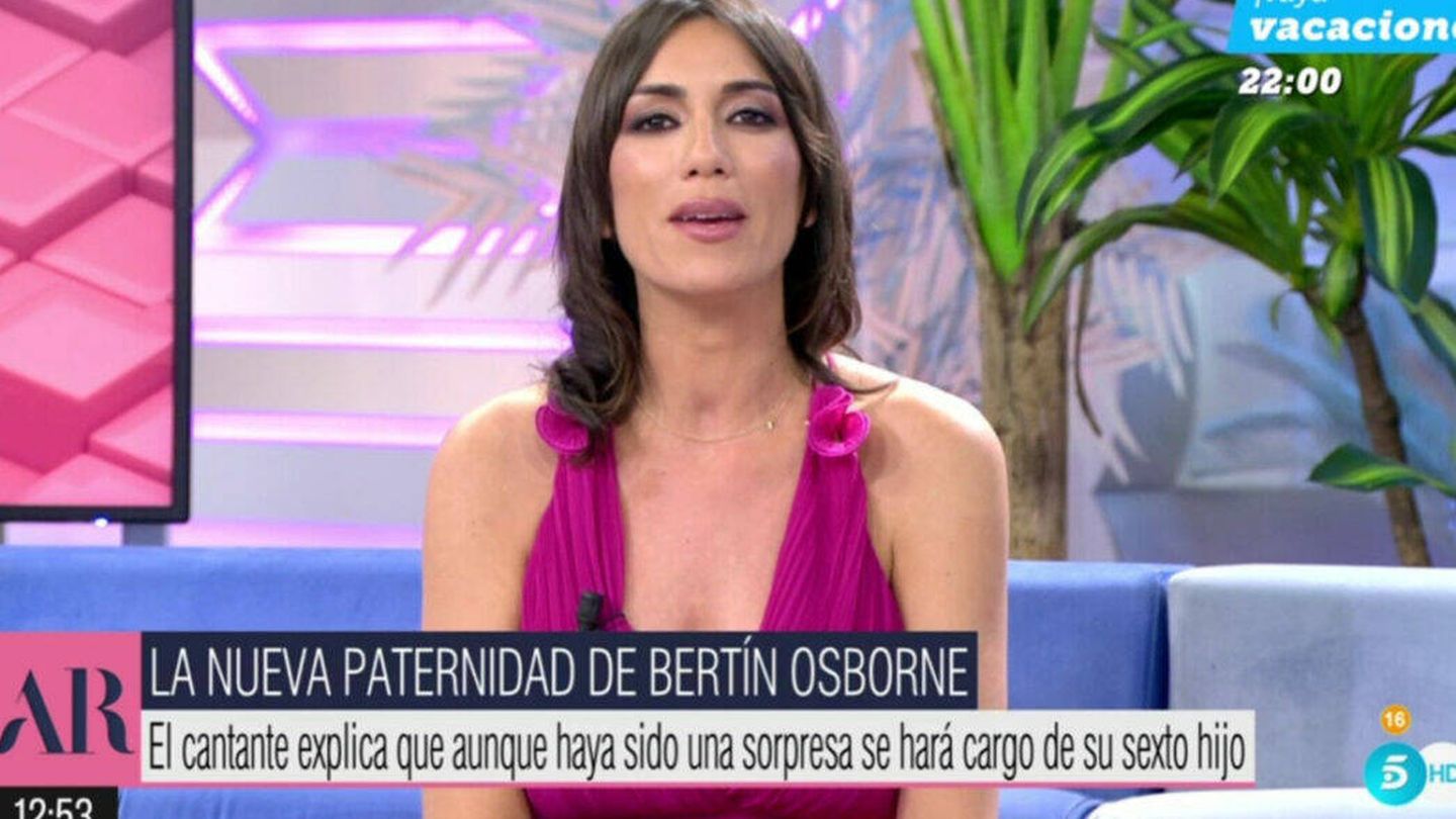Patricia Pardo, en 'El programa de AR'. (Telecinco)