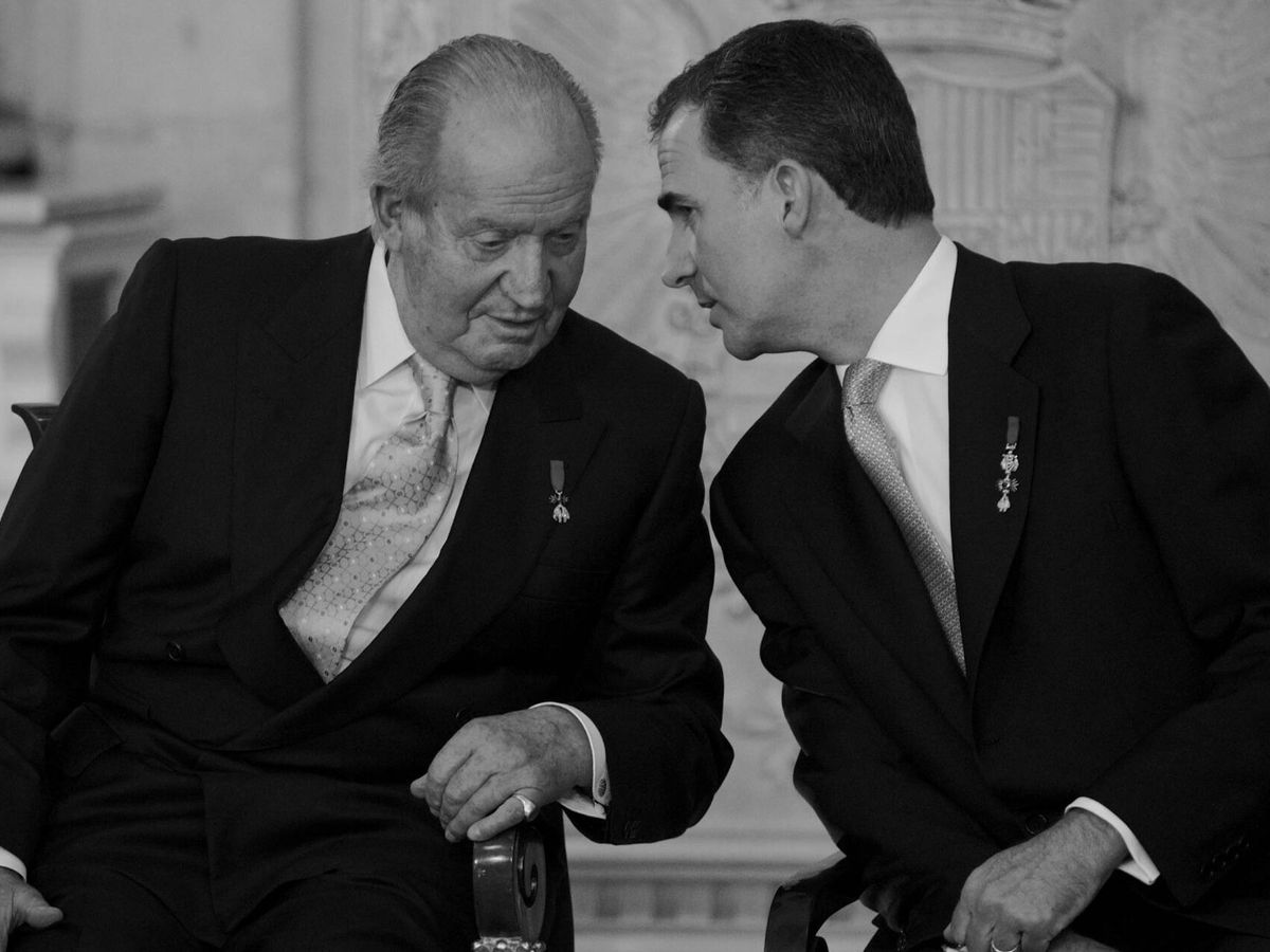 Foto: El rey Juan Carlos y el rey Felipe, en una imagen de archivo. (Getty/Carlos Álvarez)