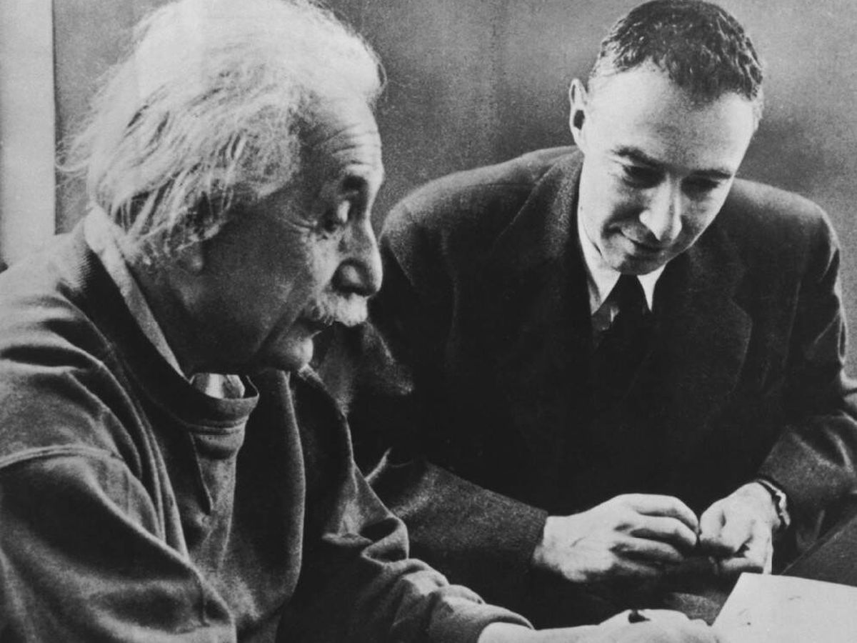 Foto: Oppenheimer finalmente asumió el puesto de Einstein en el Instituto de Estudios Avanzados (Imagen: US Gov.)