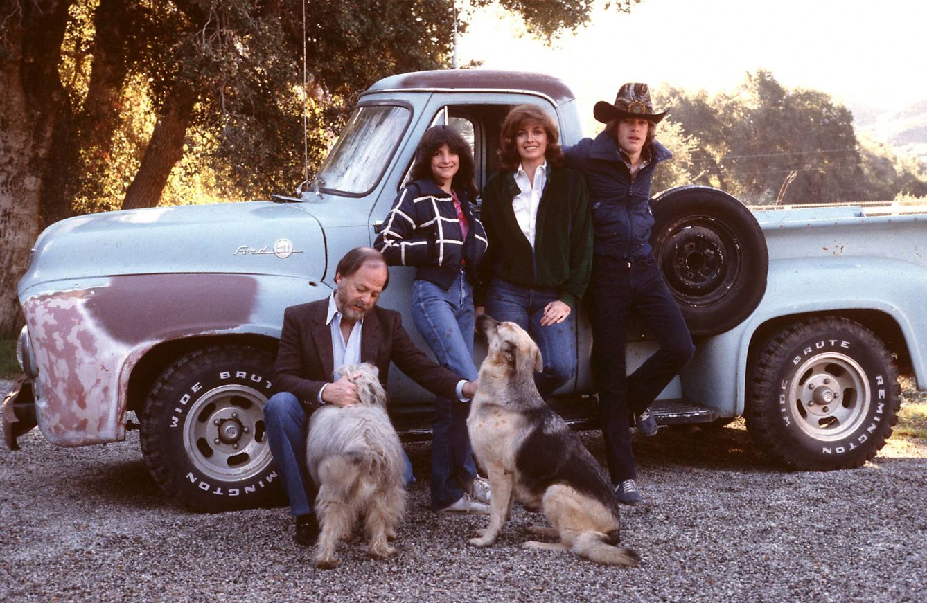 Linda y Ed Thrasher, con sus hijos en 1980. (CP) 