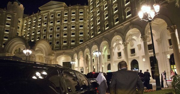 Foto: Entrada del Hotel Ritz-Carlton de Riad, capital de Arabia Saudí. (Reuters)