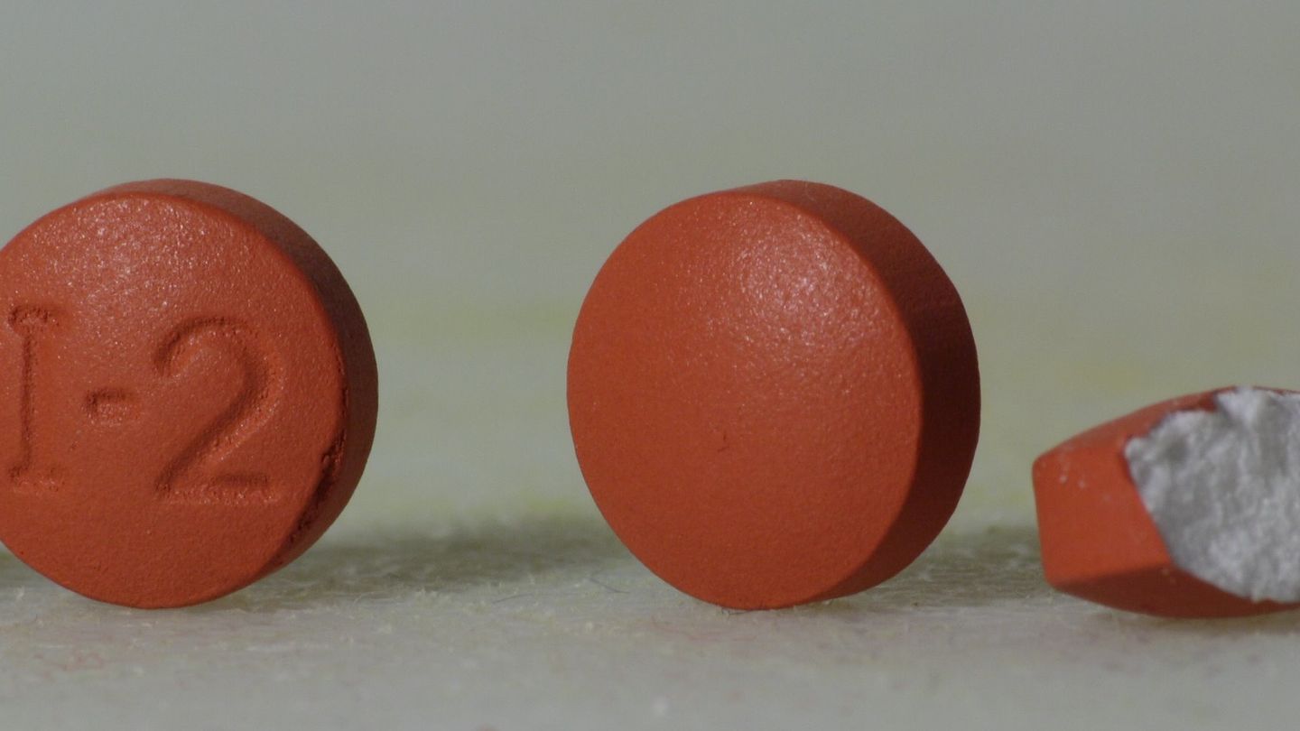 Comprimidos de Ibuprofeno de 200 mg. (Wikimedia Commons)