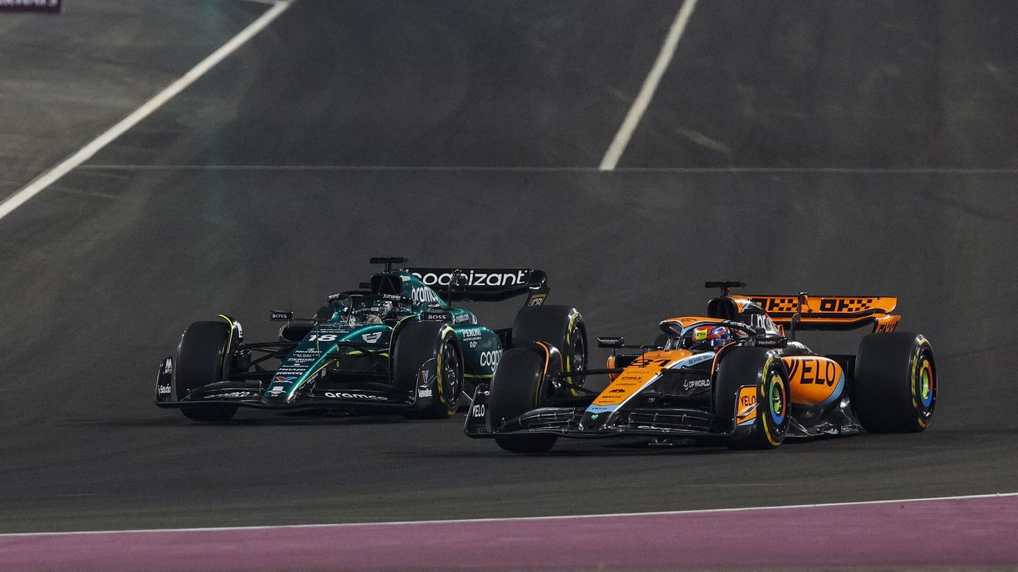 McLaren ha superado netamente a Aston Martin en las últimas carreras y podría quitarle el cuarto puesto en Austin (Europa Press)