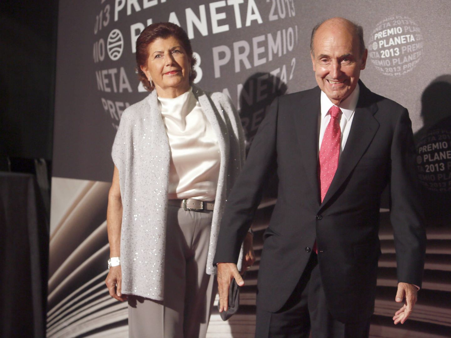 Ana Maria Sagarra y Miquel Roca, en los Premios Planeta. (Getty)
