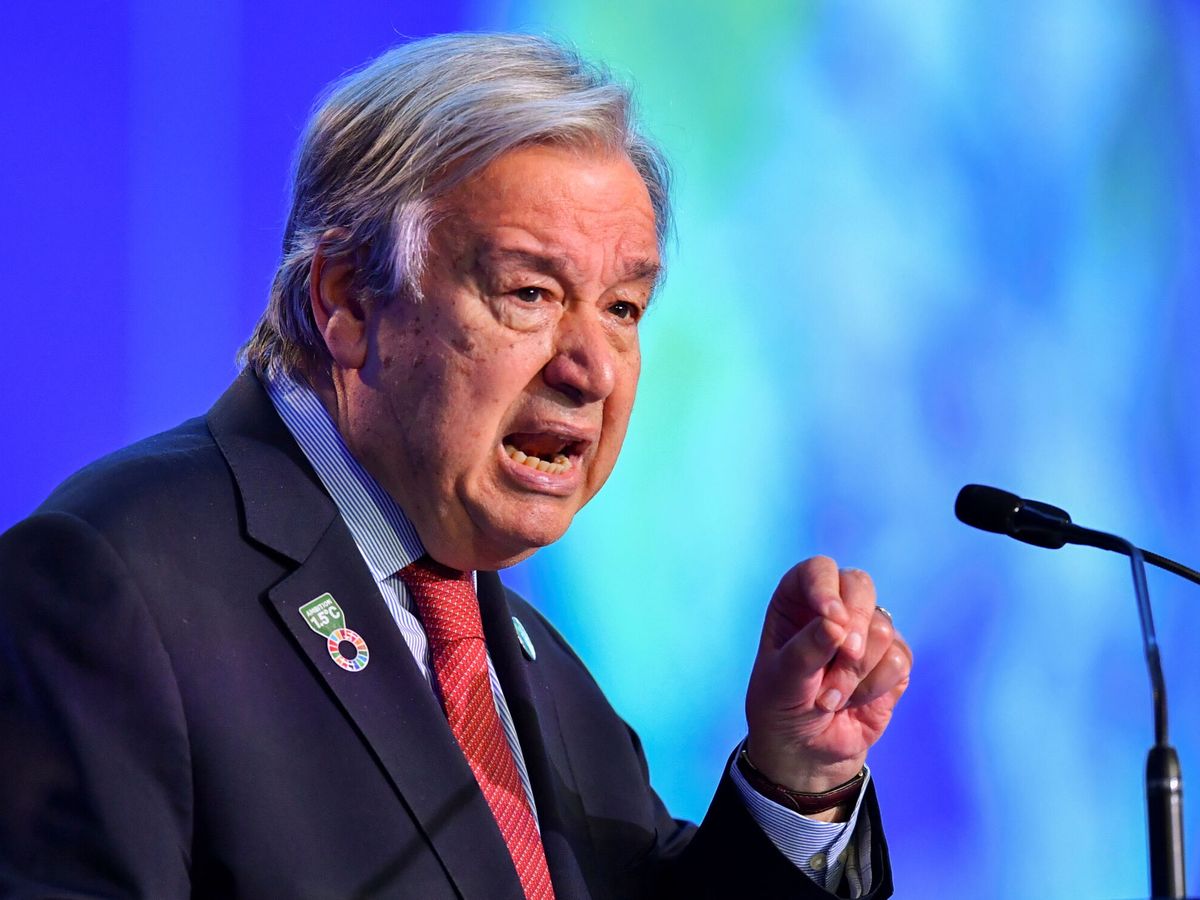 Foto: El Secretario General de la ONU Antonio Guterres (Reuters/D.Martínez)