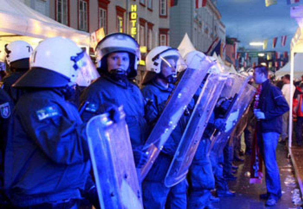 Foto: Detenidas 29 personas en Austria por actos de violencia durante la Eurocopa
