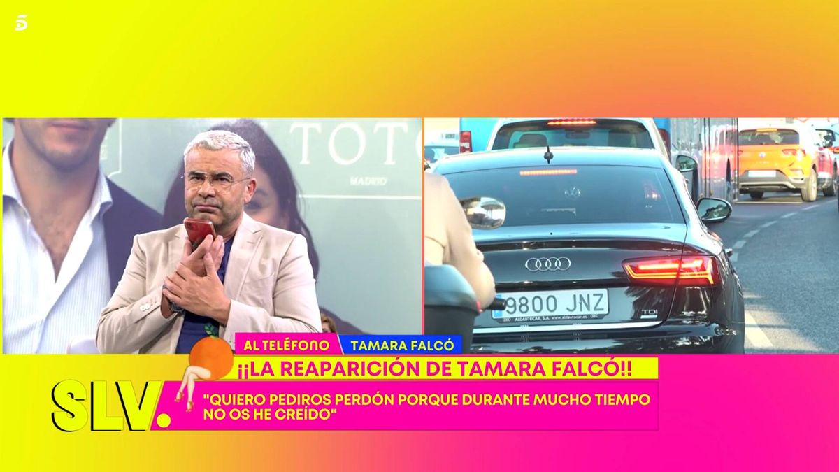 El gran tanto de Jorge Javier Vázquez: Tamará Falcó pide, en directo, perdón a 'Sálvame'