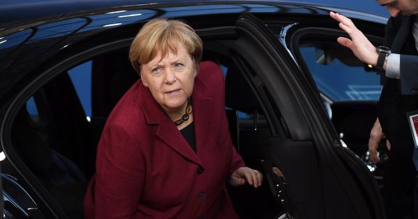 Foto:  La canciller alemana, Angela Merkel, a su llegada la reunión de líderes de la UE, en Bruselas, el 13 de diciembre de 2018. (EFE)