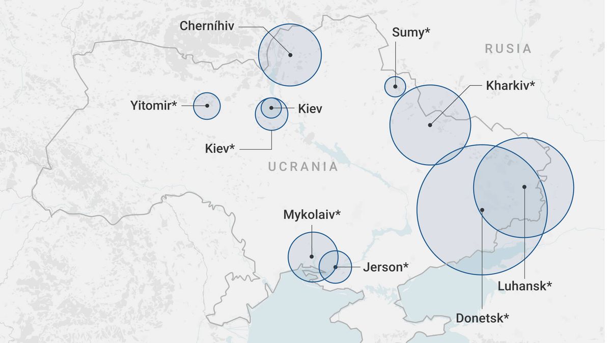 Ucrania, arrasada: 10 datos para comprender la magnitud de la invasión rusa