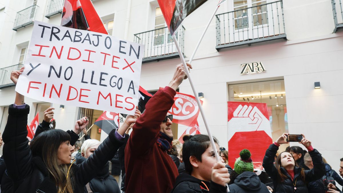Convocan una huelga en las tiendas de Inditex de toda España para el sábado 11 de febrero