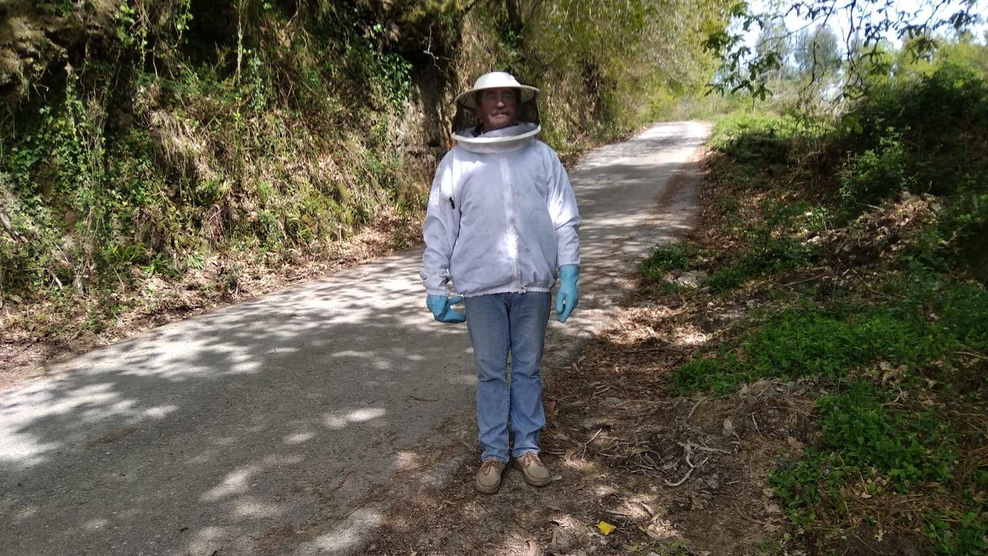 Tucho (62 años), carnicero jubilado y apicultor.