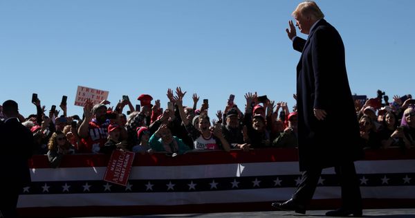 Foto: Donald Trump, durante un mitin de campaña en el Elko Regional Airport, Nevada. (Reuters)