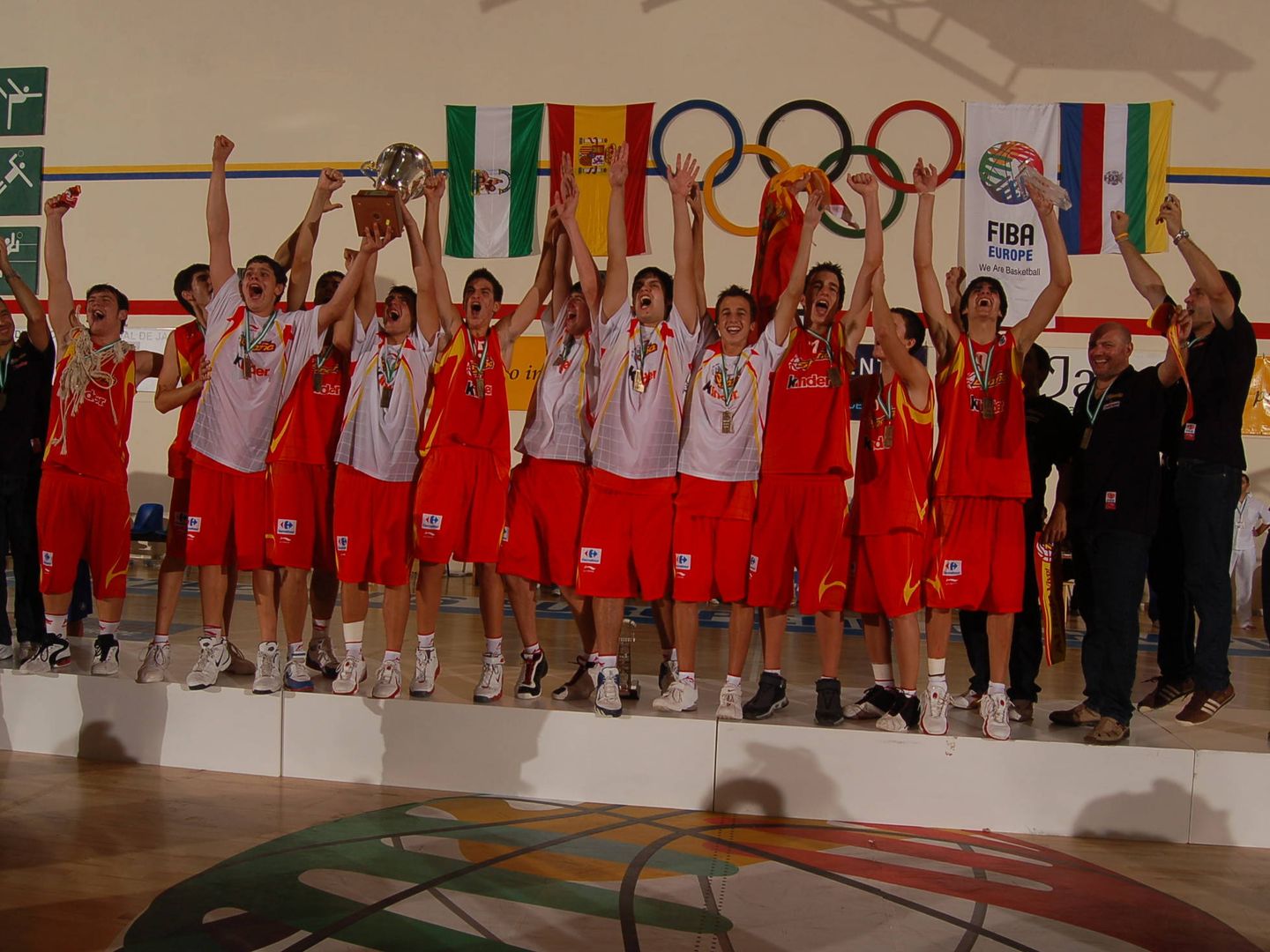 El de 2006 fue el primer oro de España en el Campeonato de Europa cadete masculino.