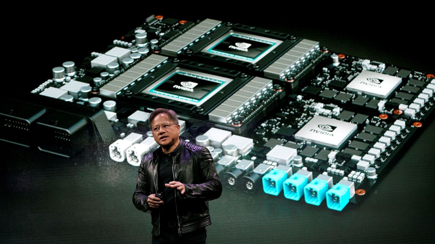 Jensen Huang, CEO of Nvidia. (Reuters)