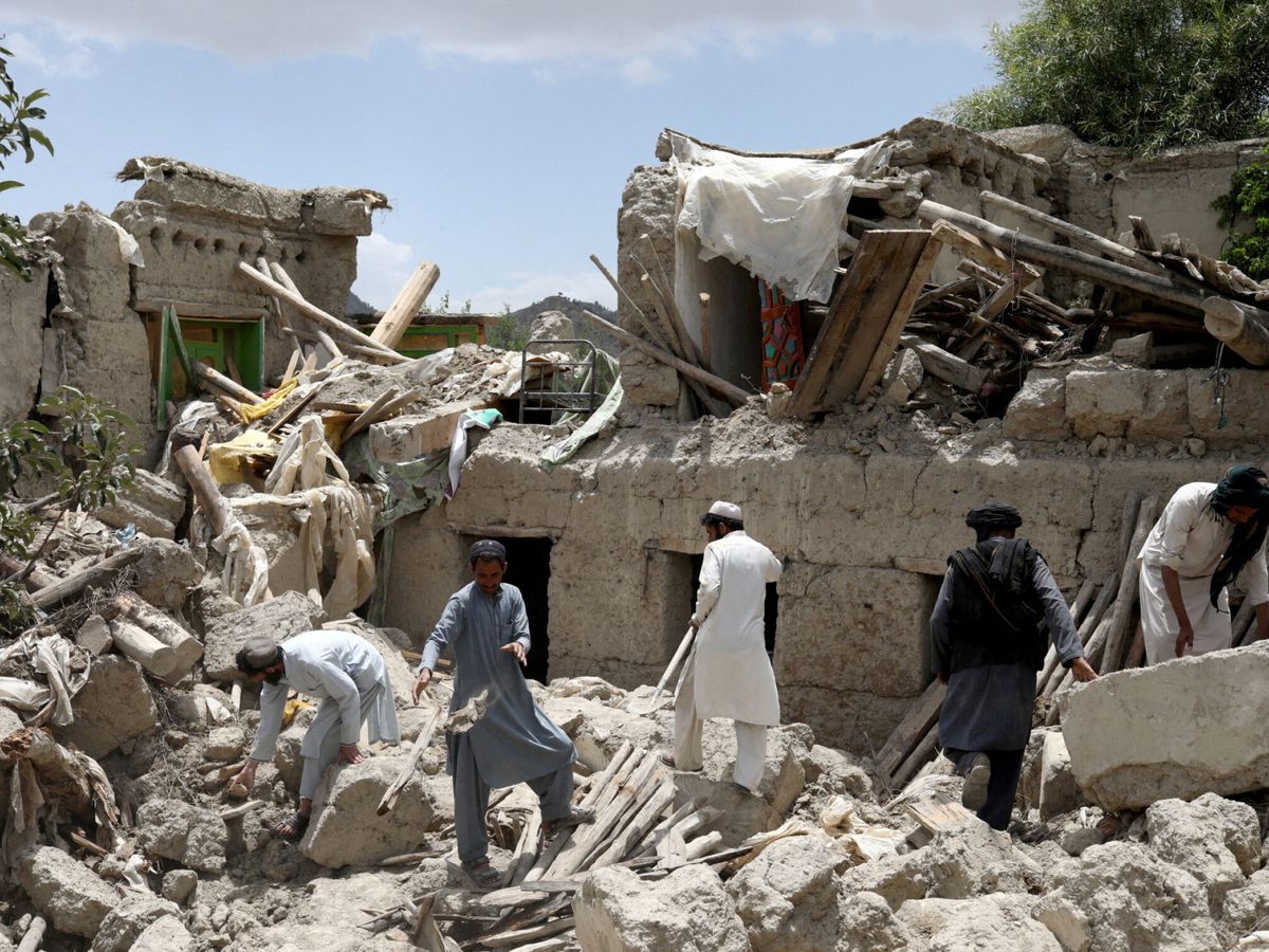 Foto: Un terremoto en Afganistán en una imagen de archivo. (Reuters)