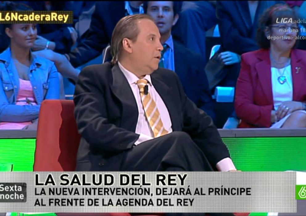 Foto: El diputado socialista Antonio Miguel Carmona en una tertulia de televisión. (laSexta)