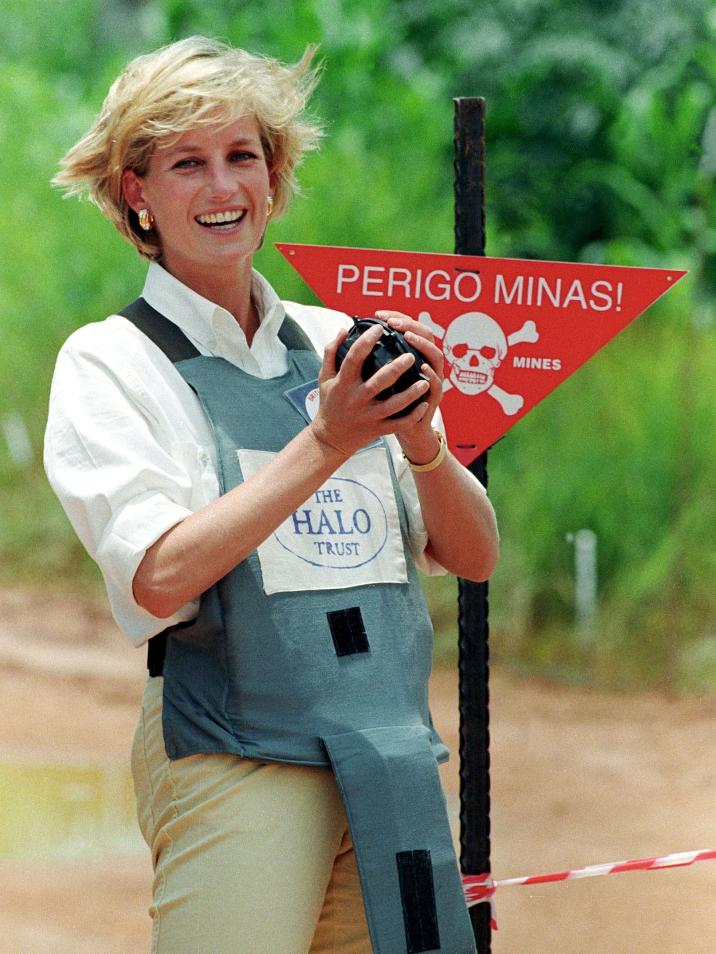 La princesa Diana, en 1997. (Reuters/Jose Manuel Ribeiro)