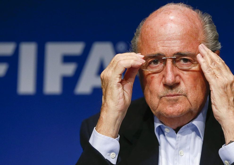 Foto: Joseph Blatter, presidente de la FIFA.