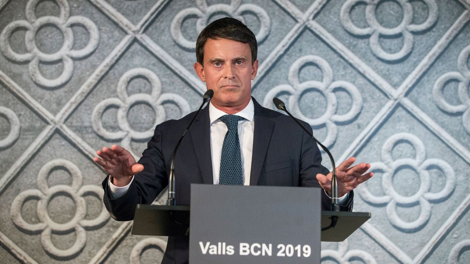 Foto: El exprimer ministro francés y candidarto a la alcaldía de Barcelona Manuel Valls. (EFE) 